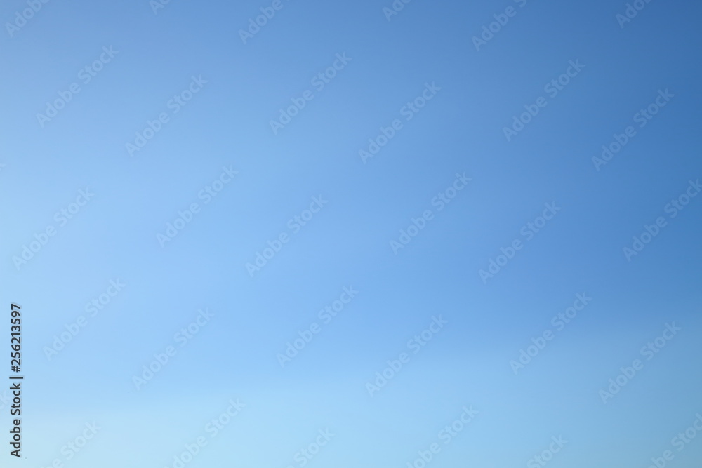 clear blue sky background