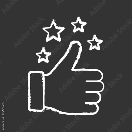 Like chalk icon