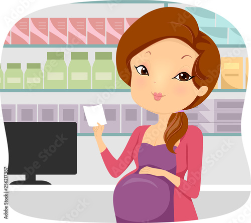 Girl Pregnant Pharmacy Pres...