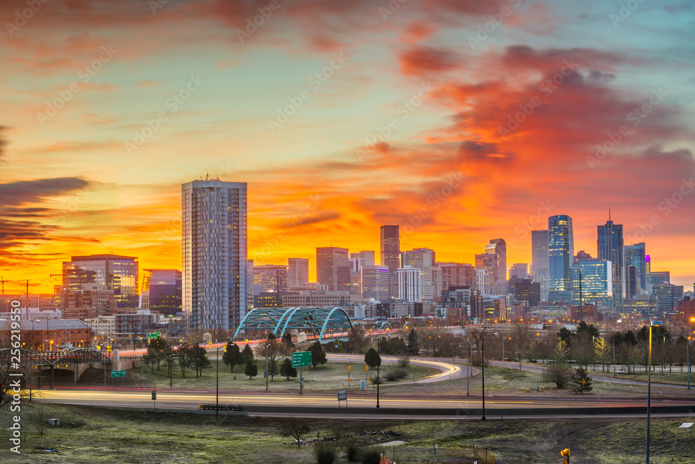 Downtown Denver, Colorado, USA Skyline