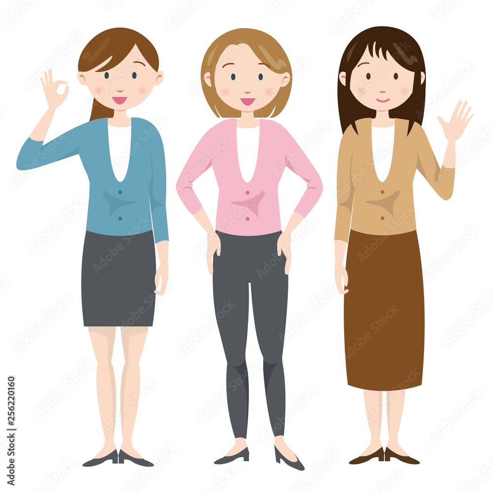 ビジネス　人物　バリエーション