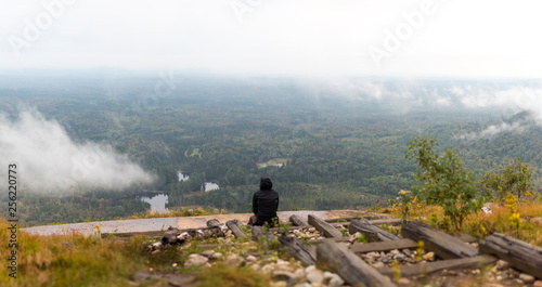 Принти на полотні a drizzly lush Adirondack landscape