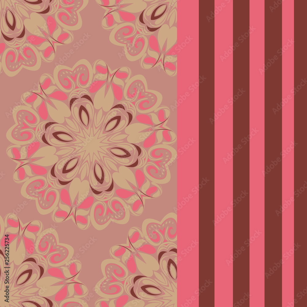 Obraz premium Retro patterns background