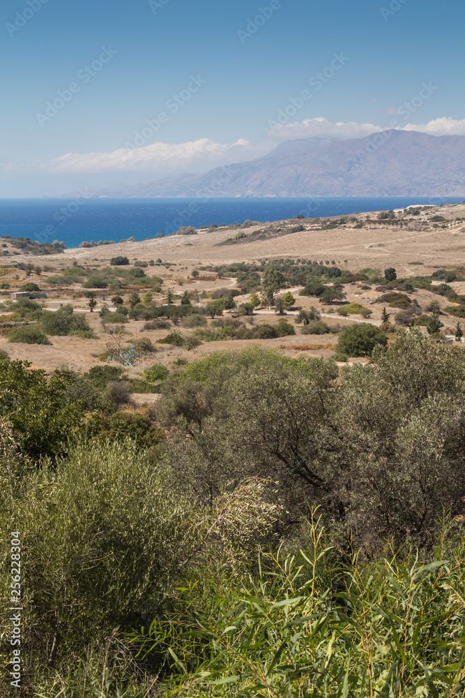 Nature and sea, South of Crete, Greece