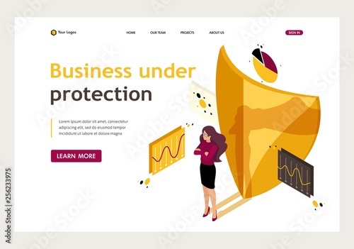 Isometric Business Under Protection