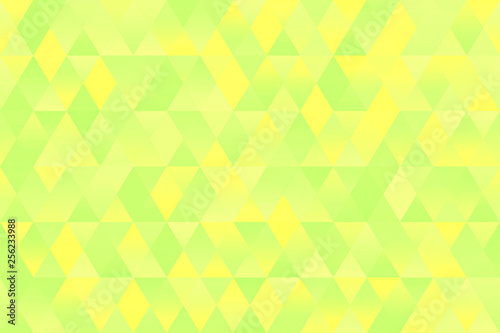 Light Yellow Green Triangle Pattern Seamless Geometric Pastel Spring Rhomb Background