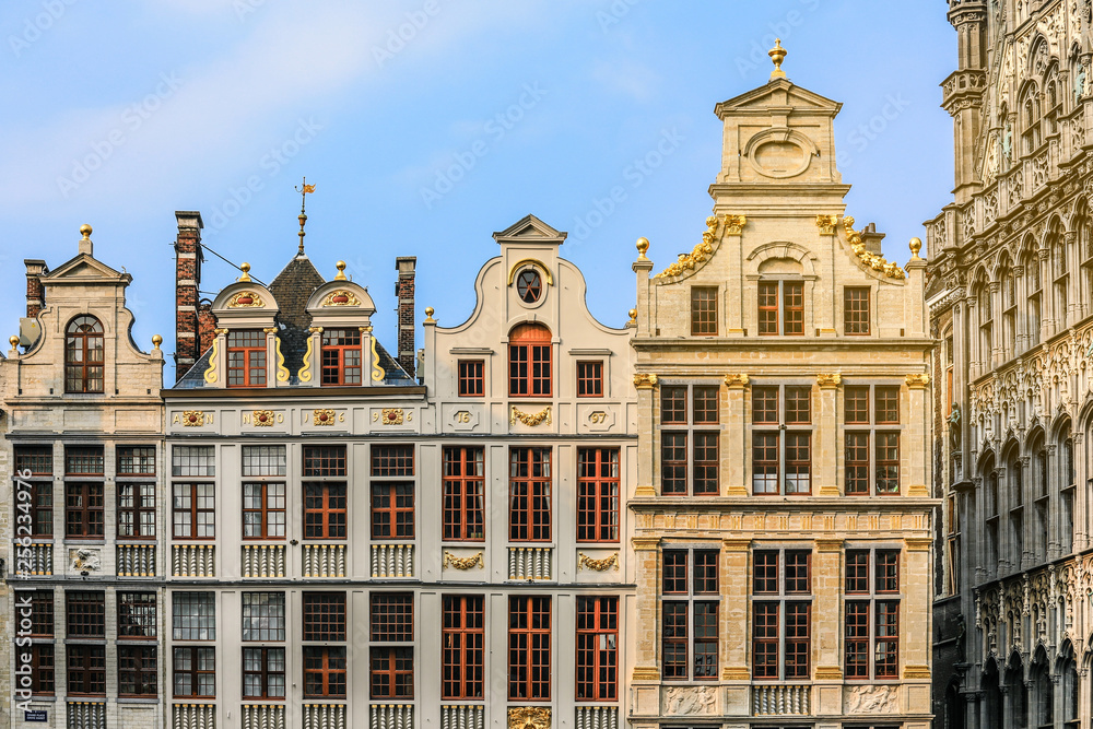 Obraz premium Grande Place, Grote Markt, Brussels, Belgium, Europe