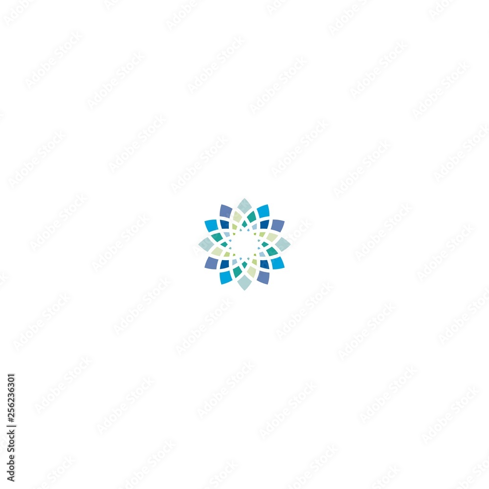 logo flower abstract logo flower abstract