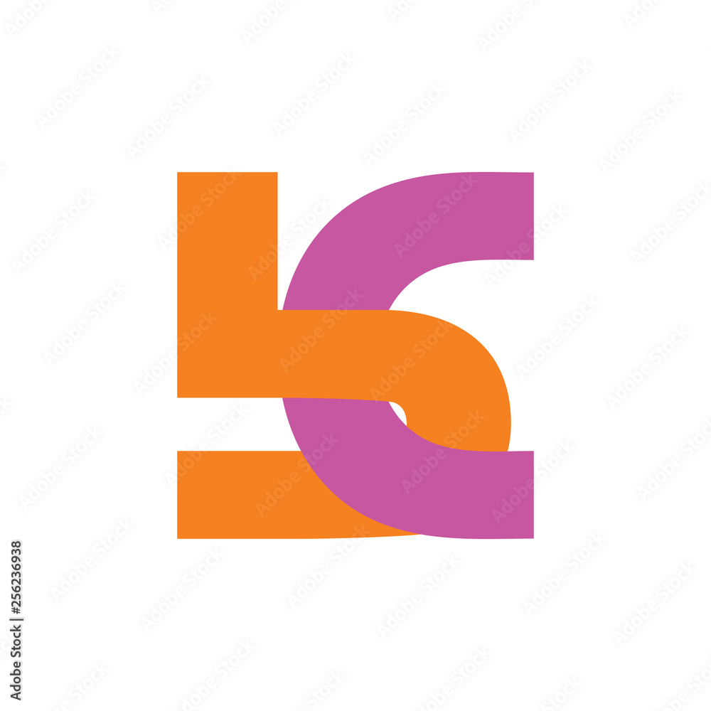 abstract letters bc simple linked logo vector abstract letters bc simple linked logo vector
