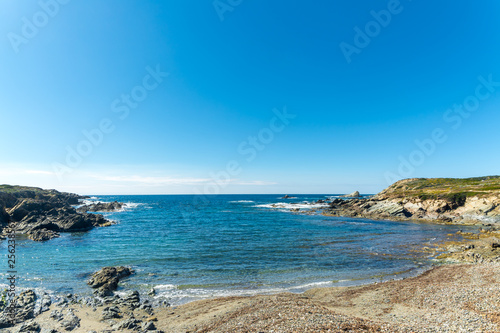 Landscape of sardinian coast