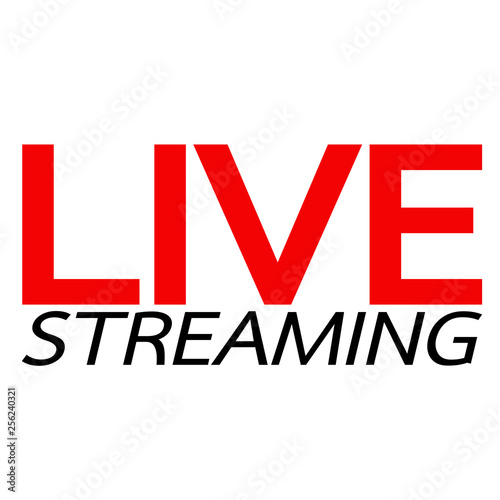 Free Download Live Streaming online sign vector design - GFXLoad