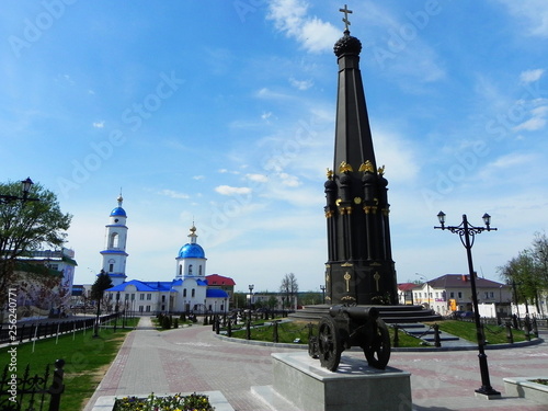 St. Nicholas Chernoostrovsky convent in Kaluga oblast photo