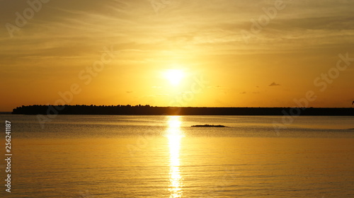 Resort beach sunset © travelers.high