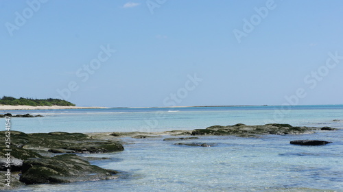 Resort white sand beach photo