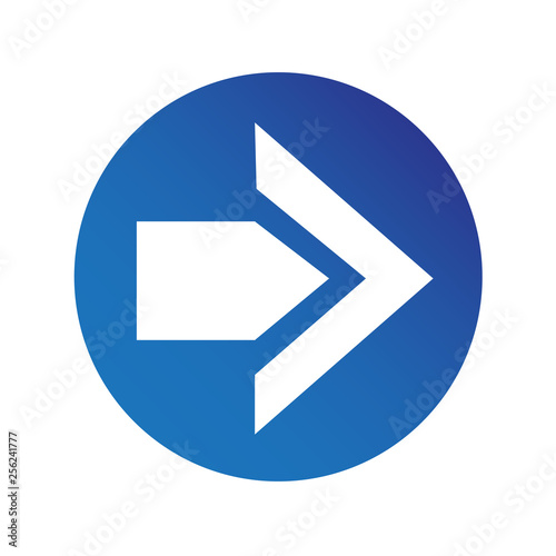 Free Download simple arrow sign icon - GFXLoad