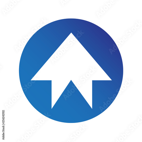 Free Download simple arrow sign icon - GFXLoad