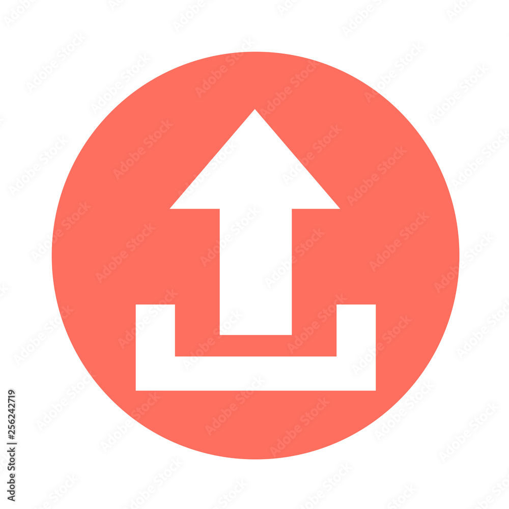 simple arrow sign icon