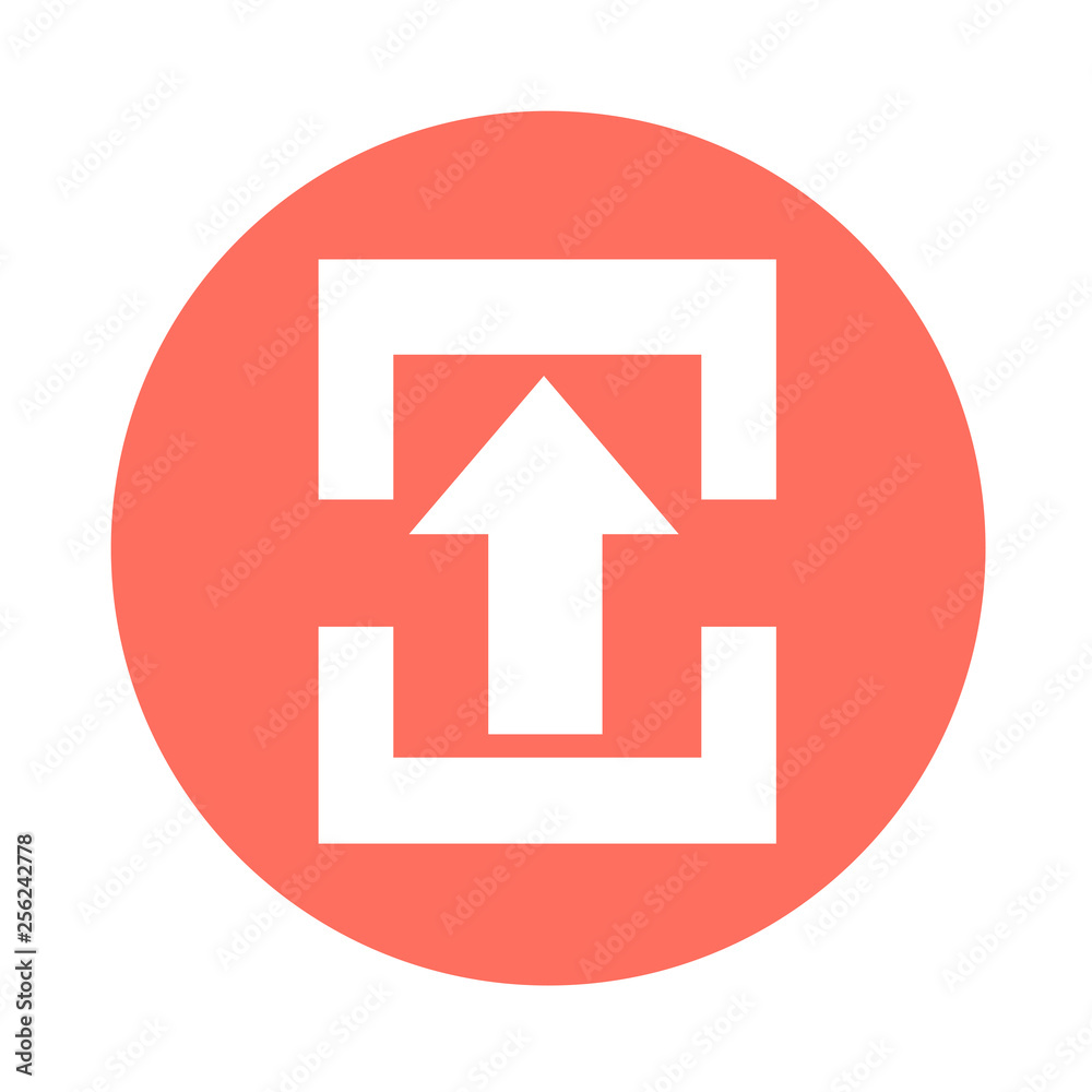 simple arrow sign icon simple arrow sign icon