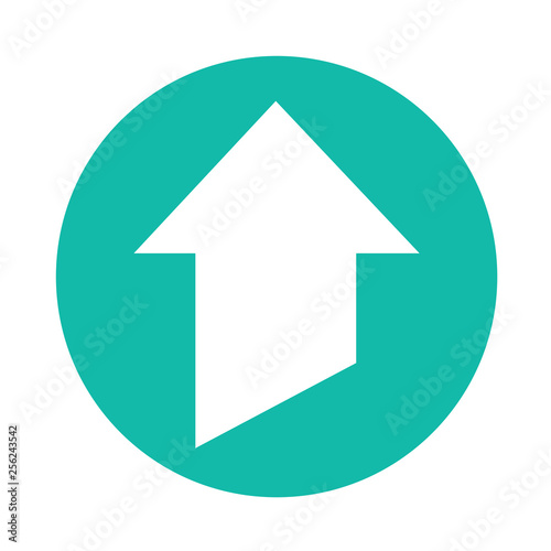 Free Download simple arrow sign icon - GFXLoad