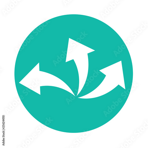 Free Download simple arrow sign icon - GFXLoad