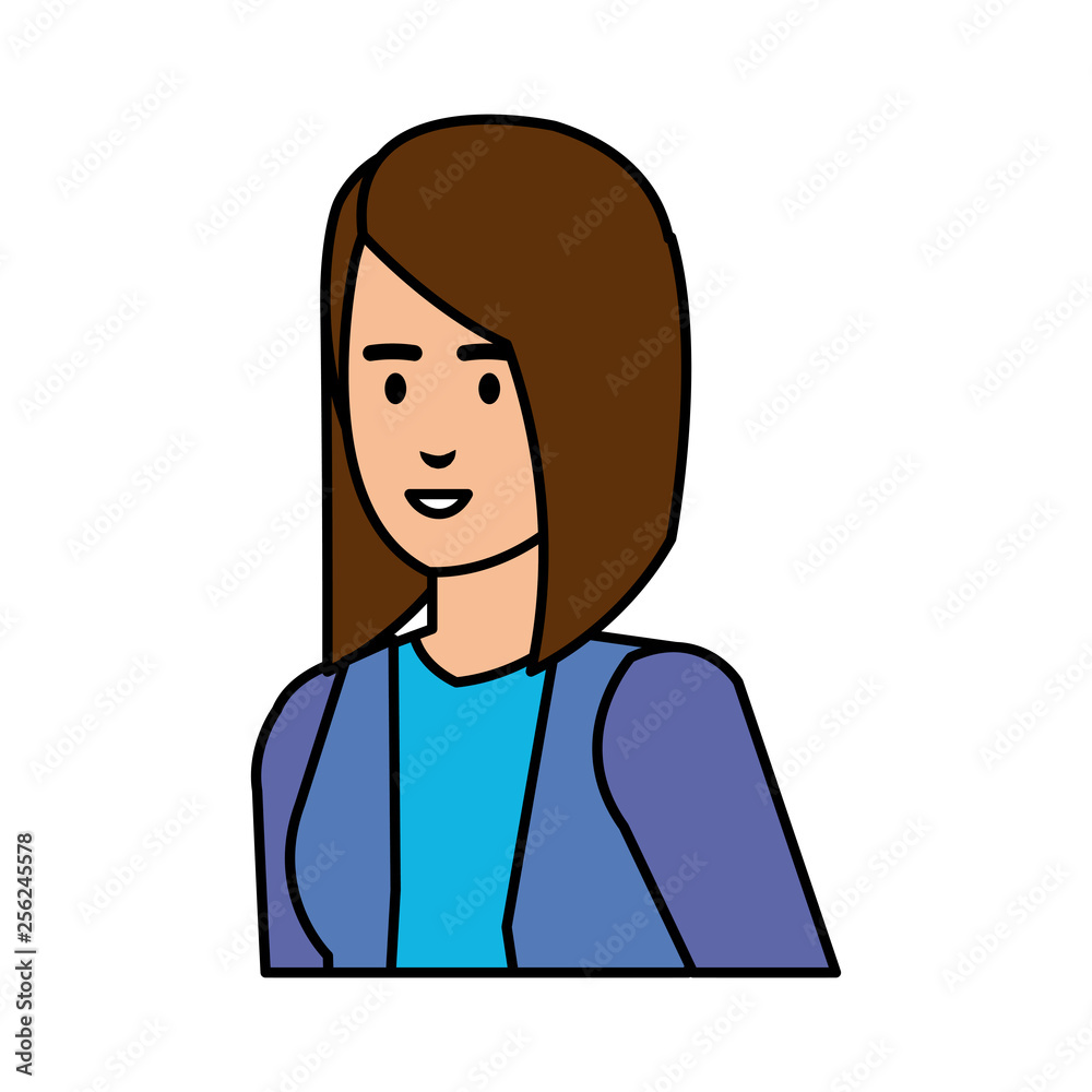elegant businesswoman avatar character elegant businesswoman avatar character