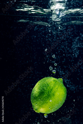 green apple in water © smirs