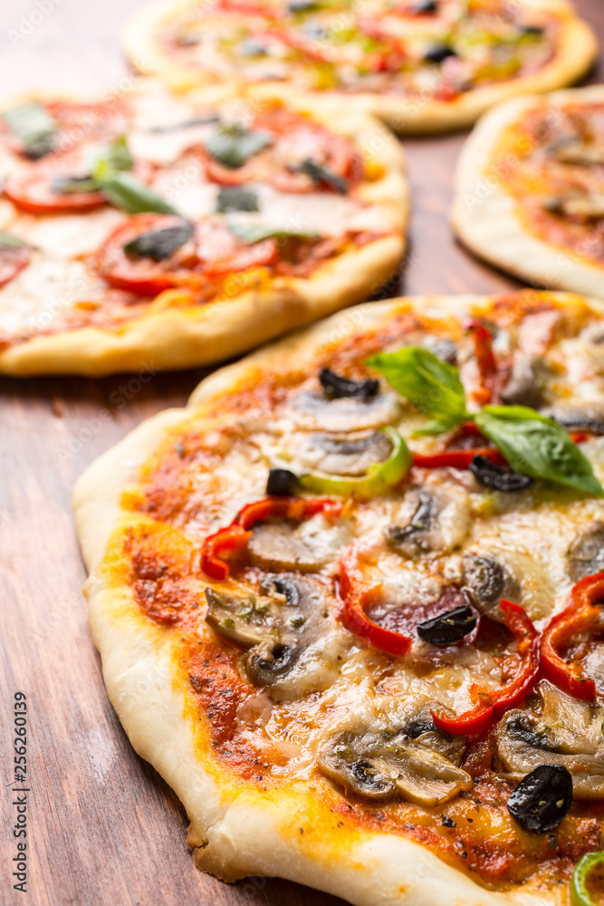 Different kind of Pizzas Different kind of Pizzas