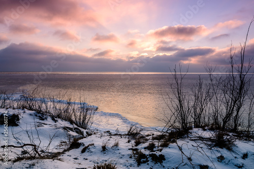 Pucka Bay in winter time. 