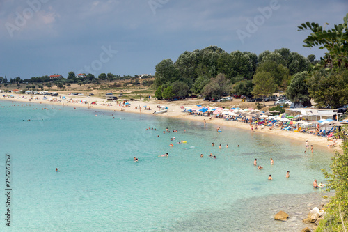 Amazing Seascape with Agios Ioannis Beach at Sithonia peninsula, Chalkidiki, Central Macedonia, Greece © Stoyan Haytov