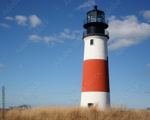 Sankaty Head Lighthouse Siasconset Nantucket Cape Cod Boston Massachusetts 