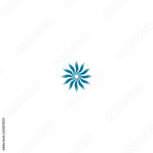 logo flower abstract