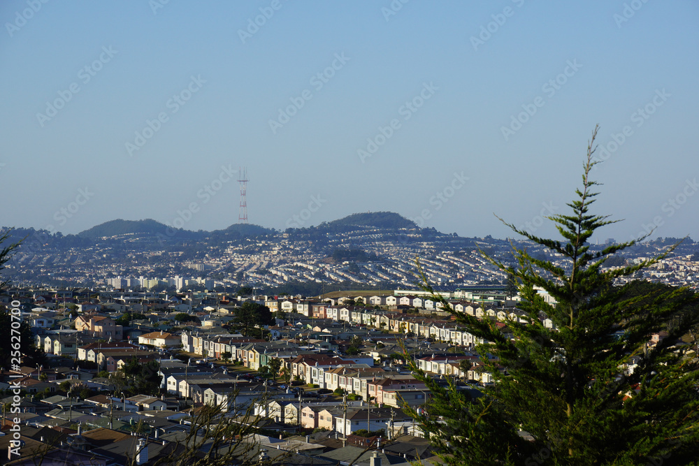 San Bernhadino Hills residential area