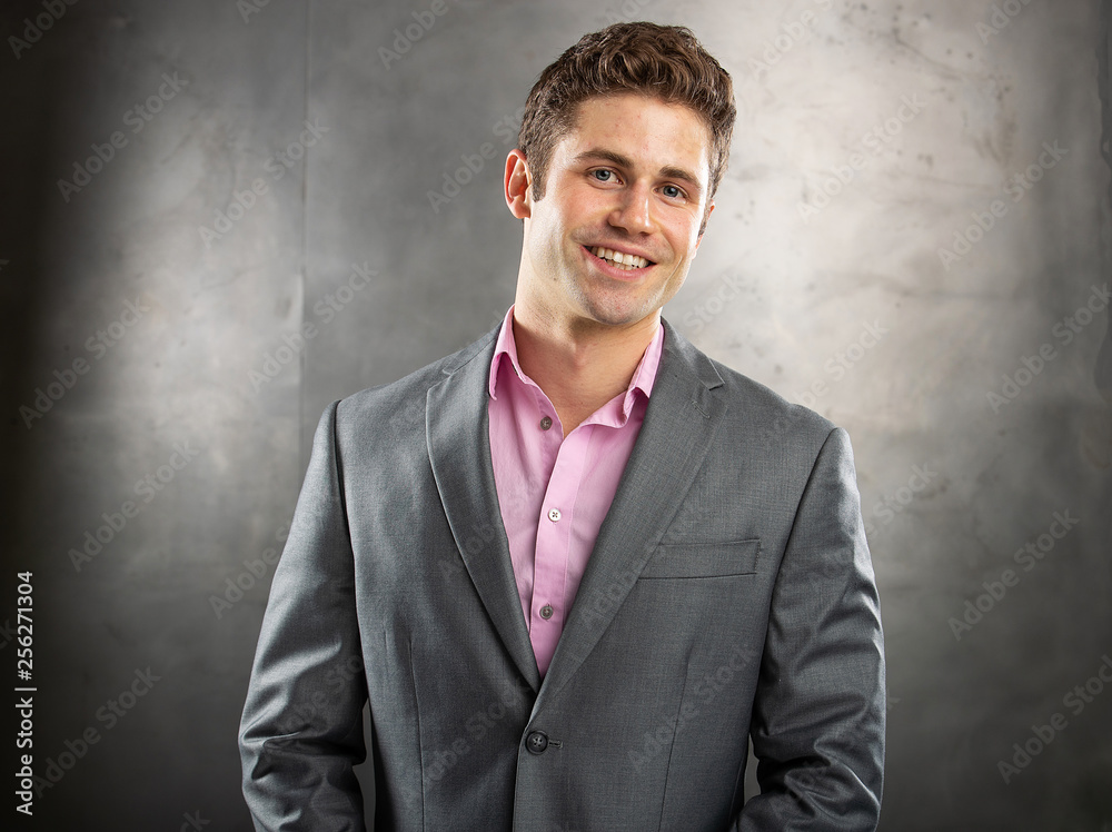 Portrait of handsome Caucasian man Portrait of handsome Caucasian man