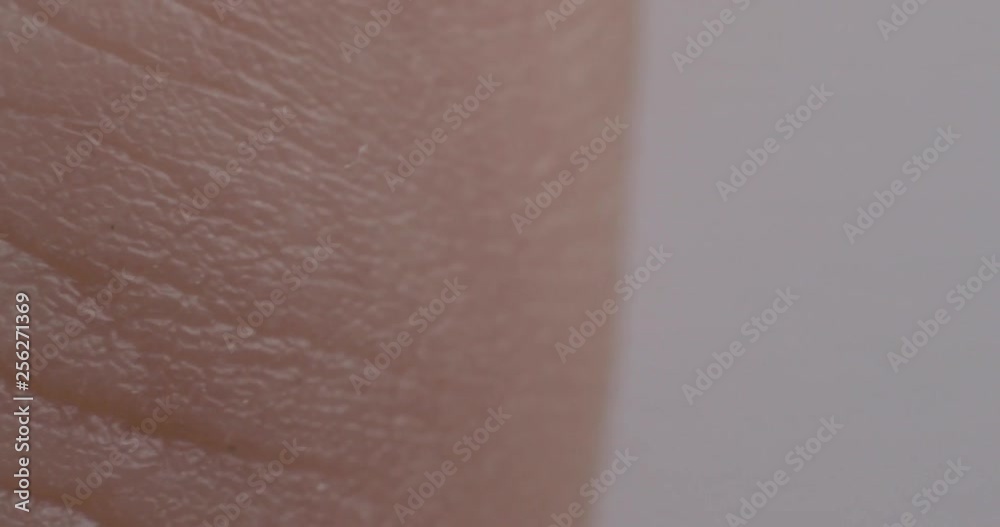 The texture of the skin. Human skin. Macro photo. Close up.
