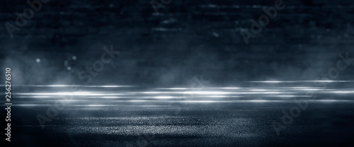 Background of an empty dark...