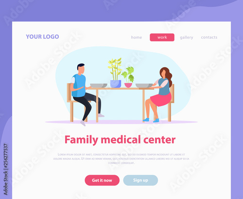Family Medical Center Landing Page