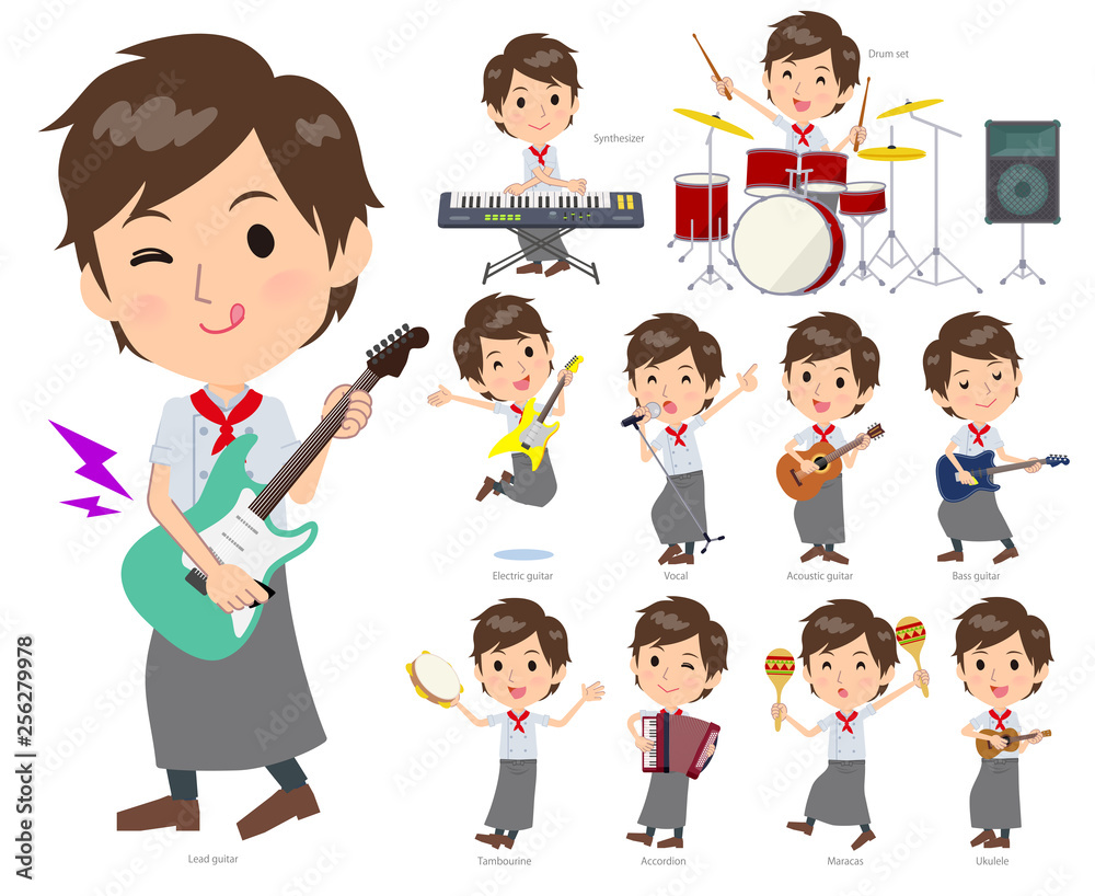 Western cuisine cook men_pop music Western cuisine cook men_pop music