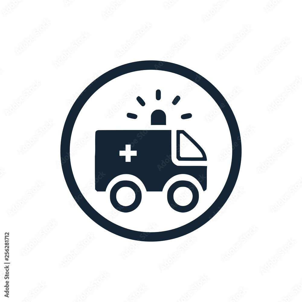 Ambulance, car, emergency, medical, medical icon