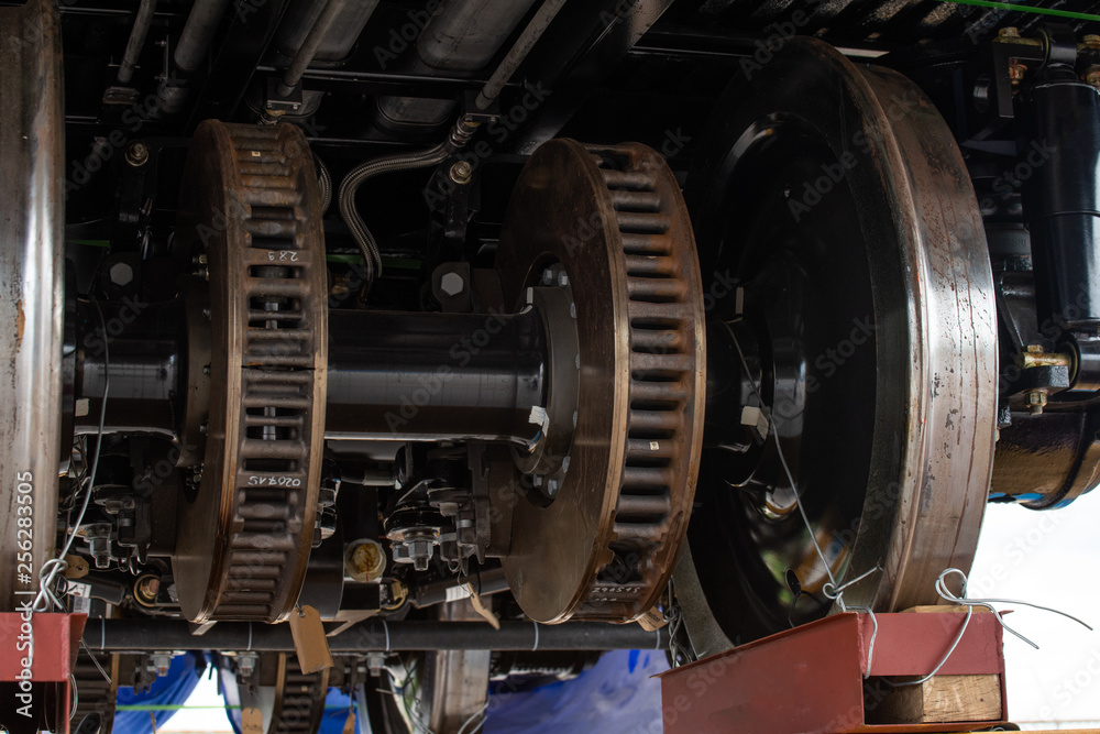 Obraz premium Train brake system