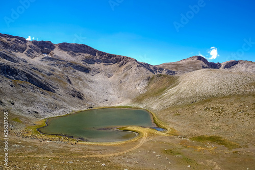 Aynali Gol (mirrored lake) is a glacial lake, on Uludag Mountain. Bursa, TURKEY photo