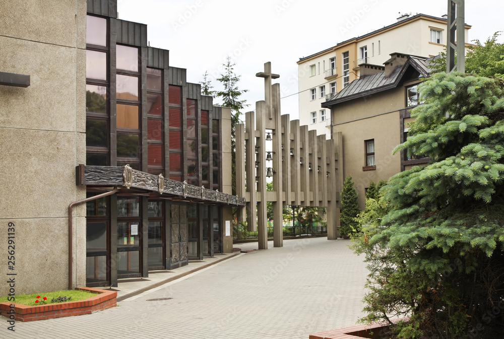 Catholic school in Gdynia. Poland