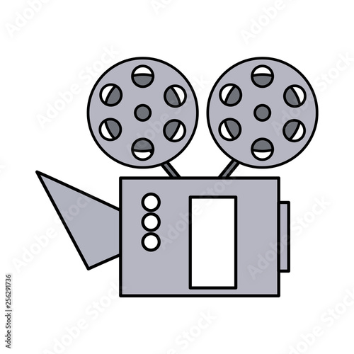 cinema projector isolated icon