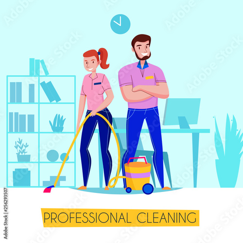 Professional Cleaning Service Poster