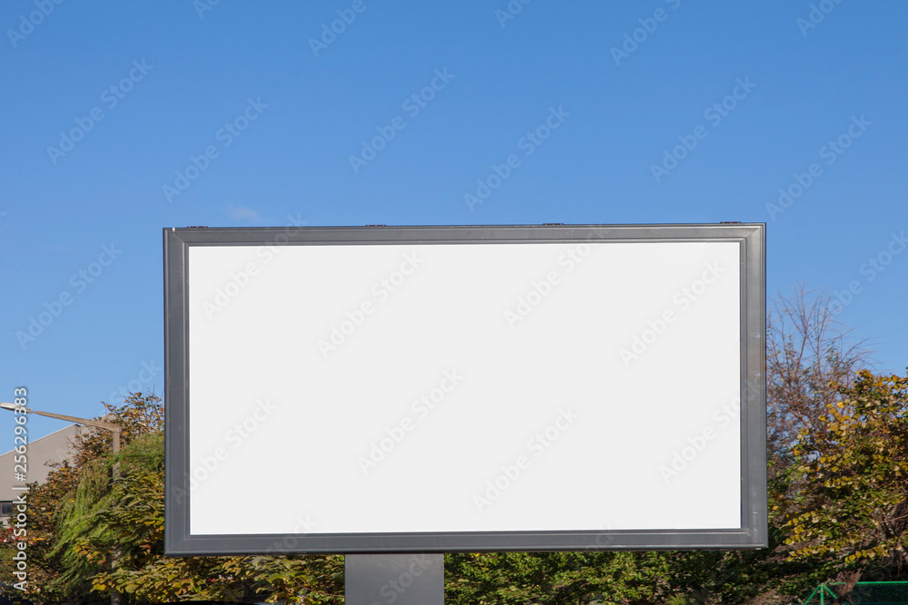 Obraz premium free billboard ad writing