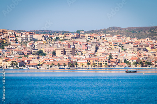 View of Sant'Antioco, Sardinia, Italy.