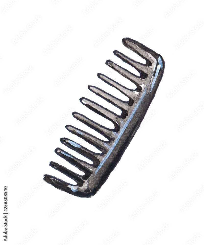 hair comb illustration hair comb illustration