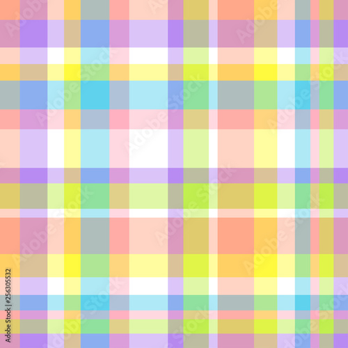 Seamless pattern. Checkered geometric wallpaper of the surface. Striped multicolored background. Vintage texture. Print for banners, flyers, t-shirts and textiles