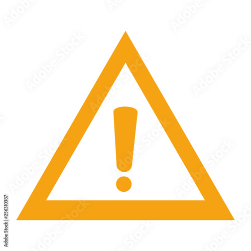 alert symbol isolated icon