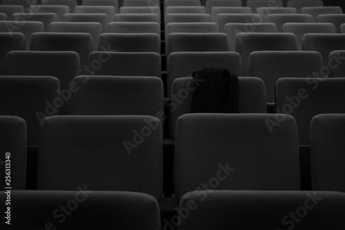 empty cinema seats