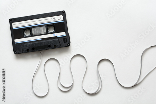 Φωτογραφία Cassette tape, retro audio cassette